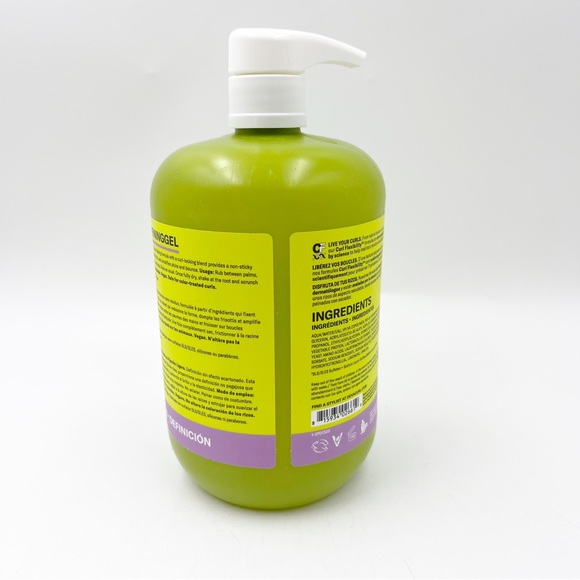 DEVA CURL LIGHT DEFINING GEL SOFT HOLD NO-CRUNCH STYLER LITER 32oz - Picture 2 of 2